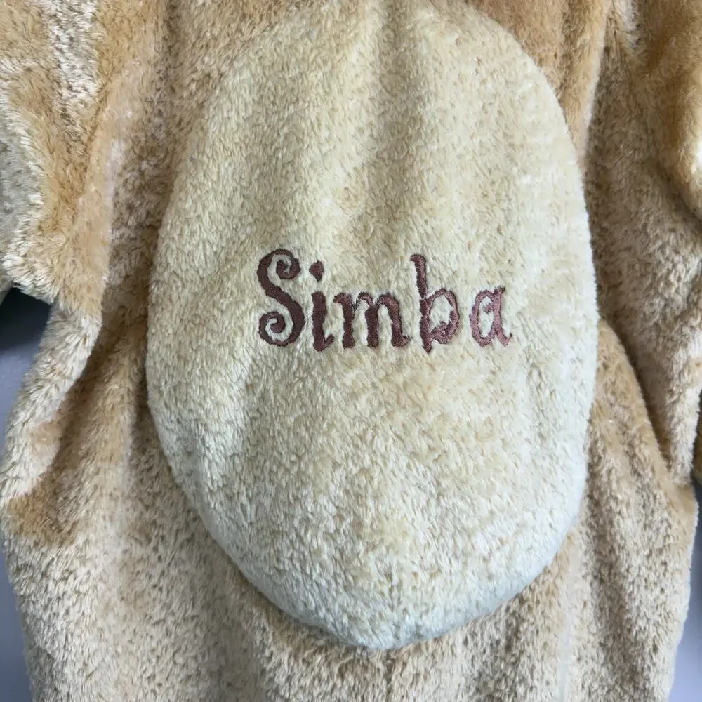 Simba Lion King Disney Kids Childs Jumpsuit Costume Halloween - XS Extra Small - Picture 5 of 13